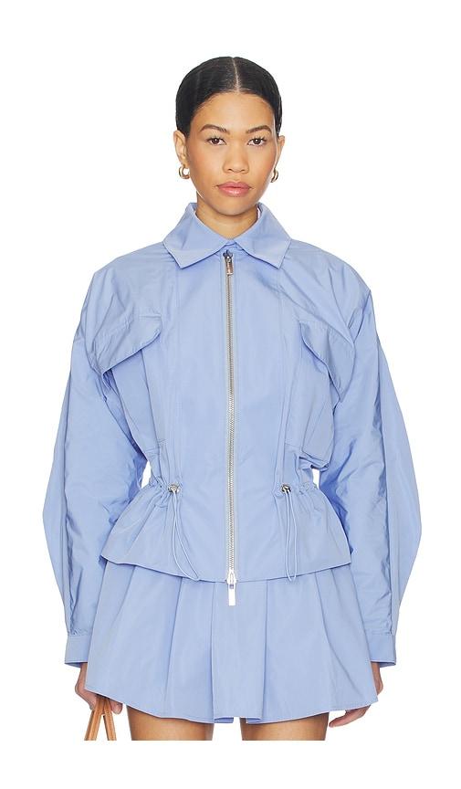 selmacilek storm blue jacket in blue.