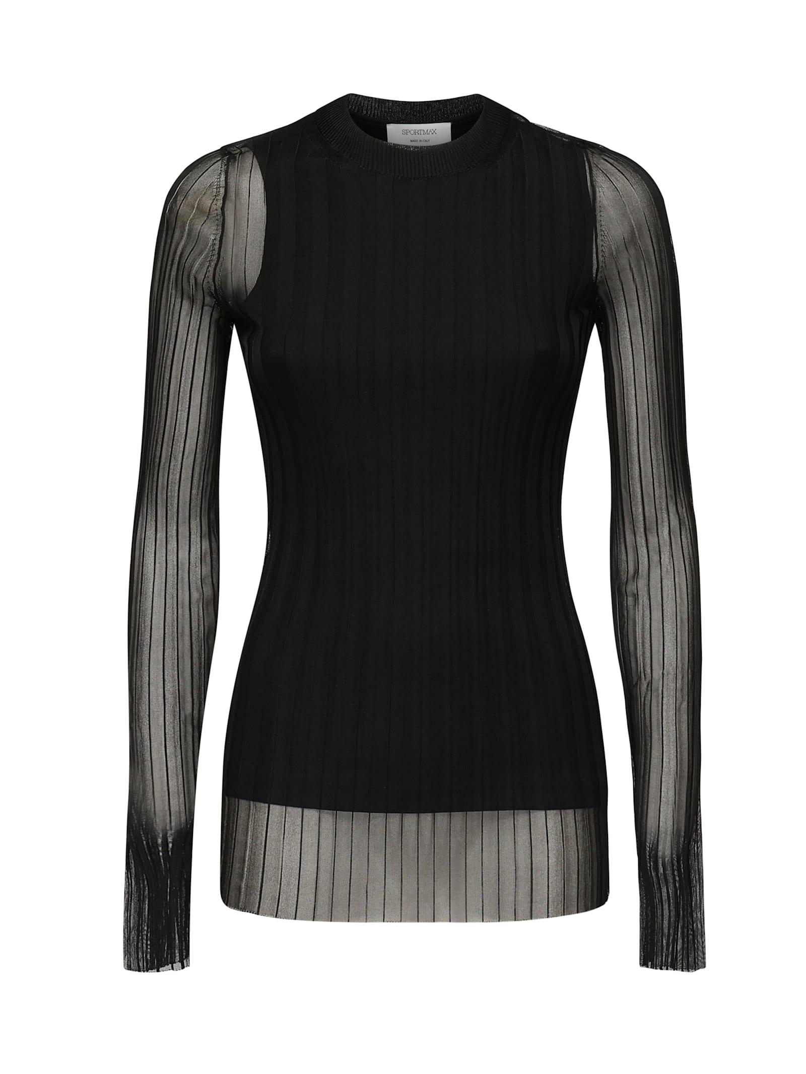 semi-transparent top sportmax