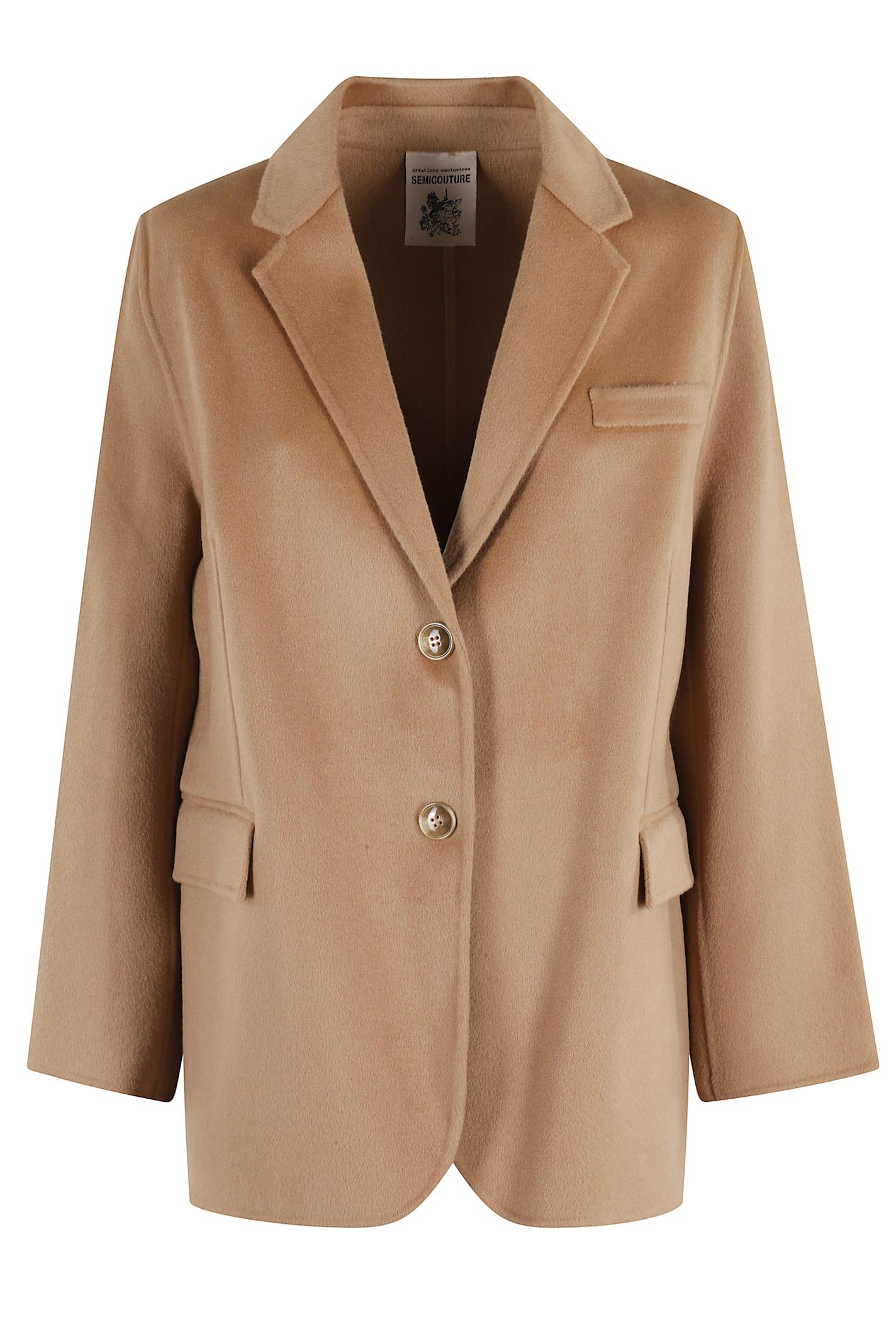 semicouture giacca camelia