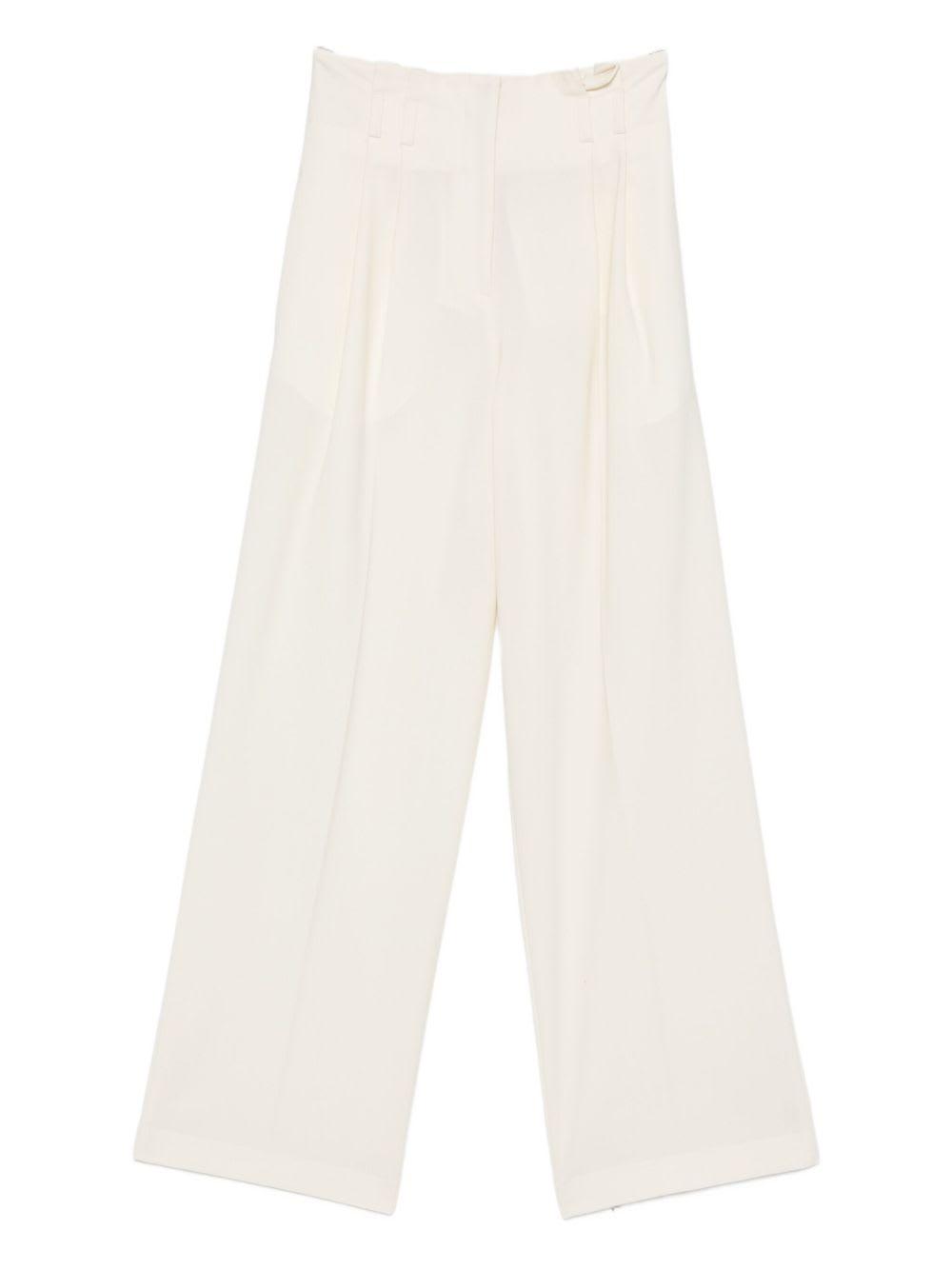 semicouture matisse wool blend trousers