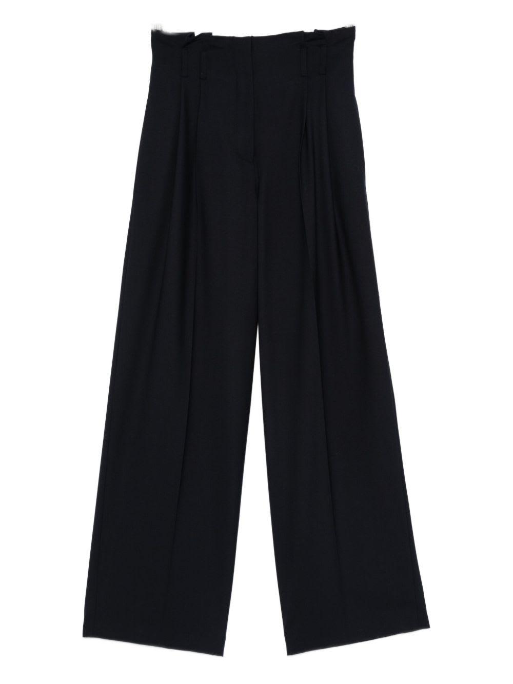semicouture matisse wool blend trousers
