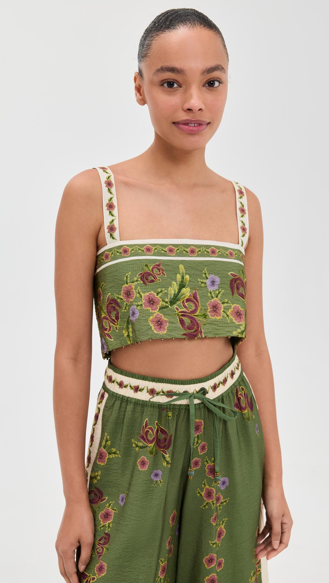 senja handmade aura crop top