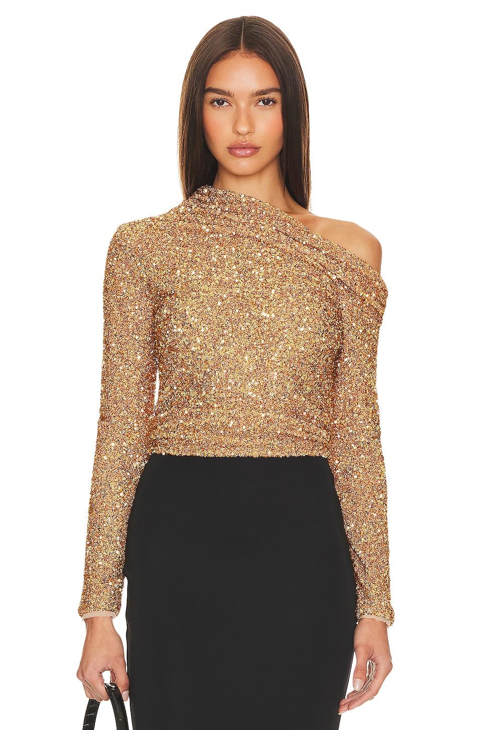 sequin asymmetric top