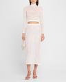 sequined bias-cut maxi skirt