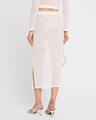 sequined bias-cut maxi skirt