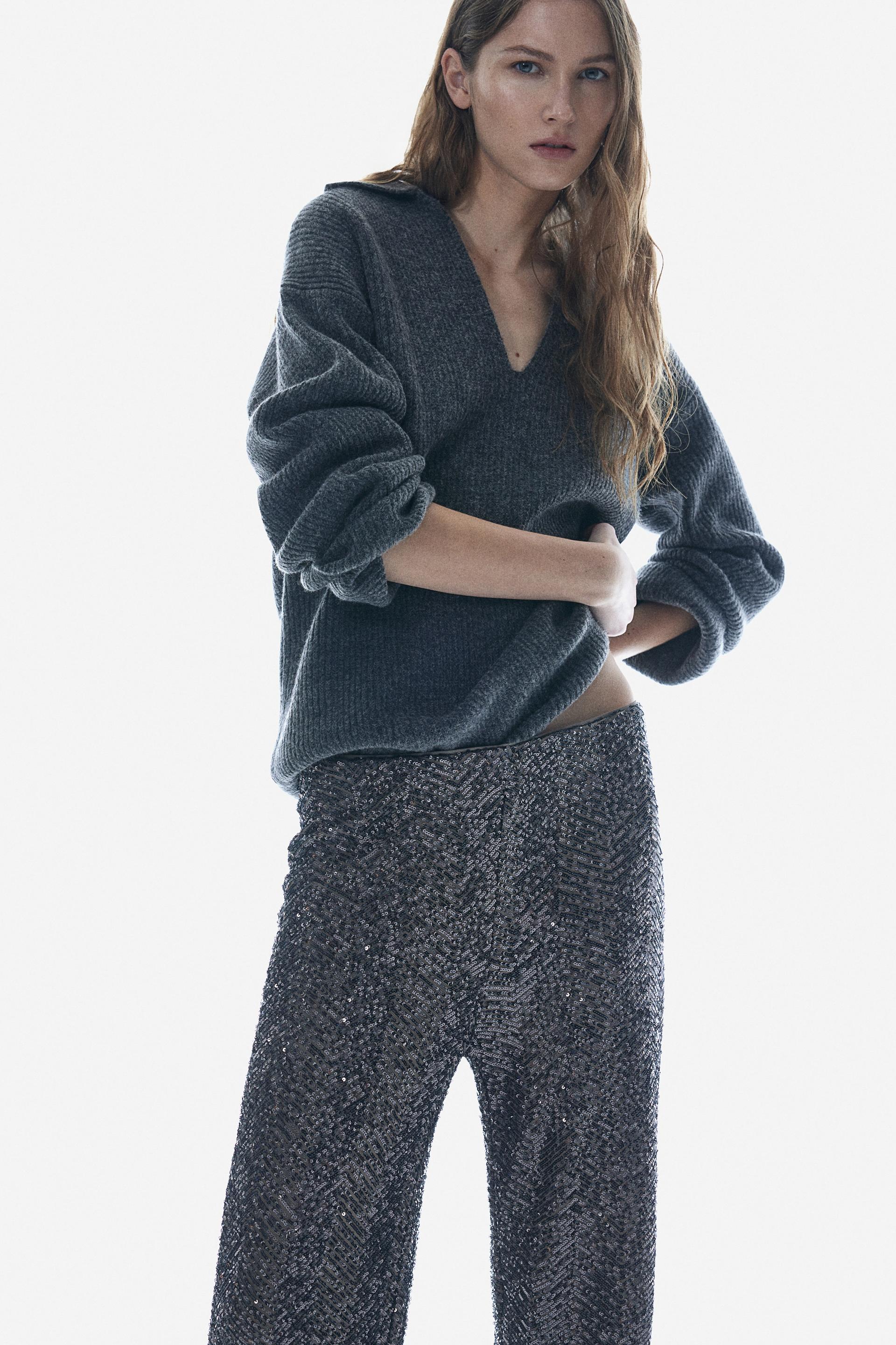 sequined pants