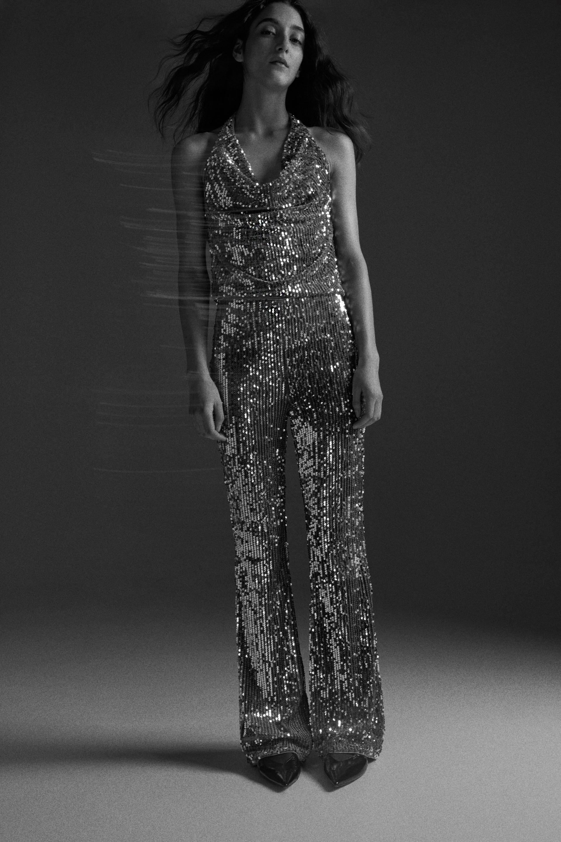 sequined pants