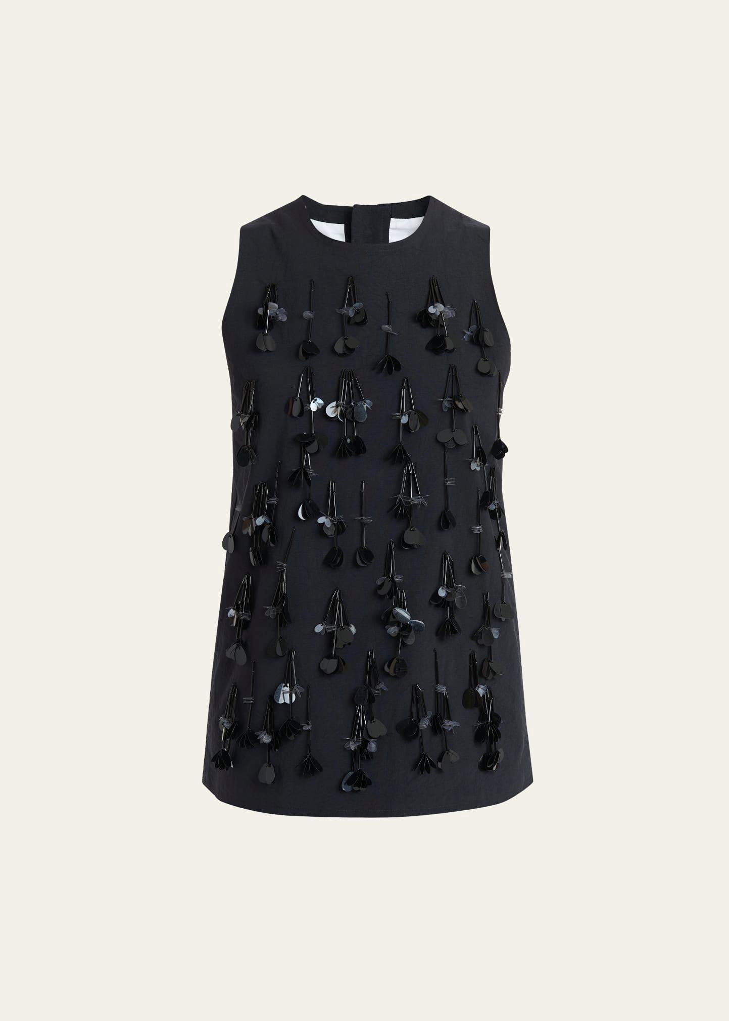 sequined tank top