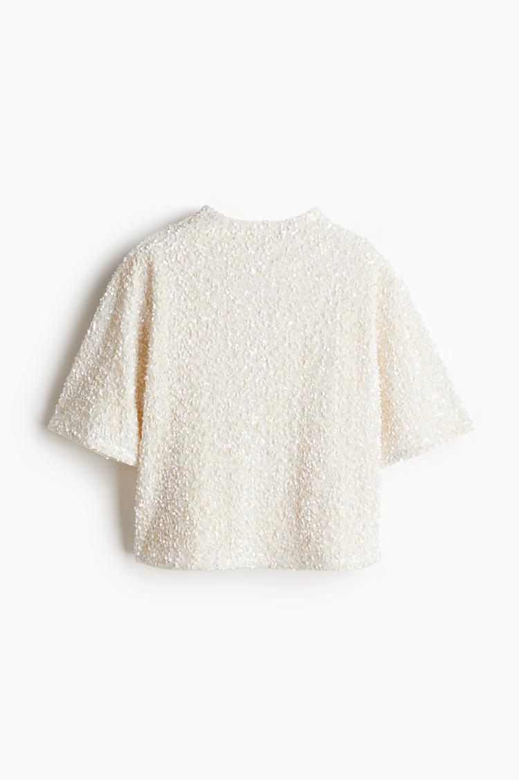 sequined top