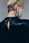 sequined top