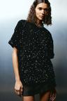 sequined top