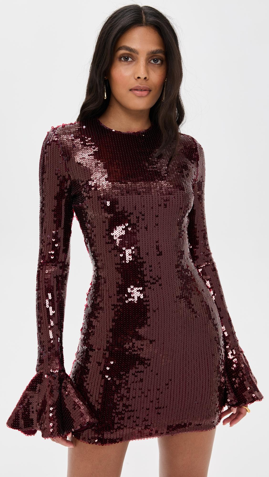 sequins mini dress