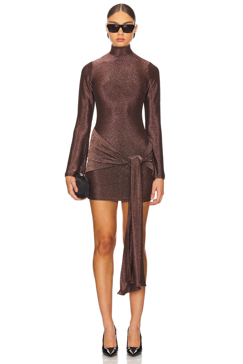 seraphina tie front dress