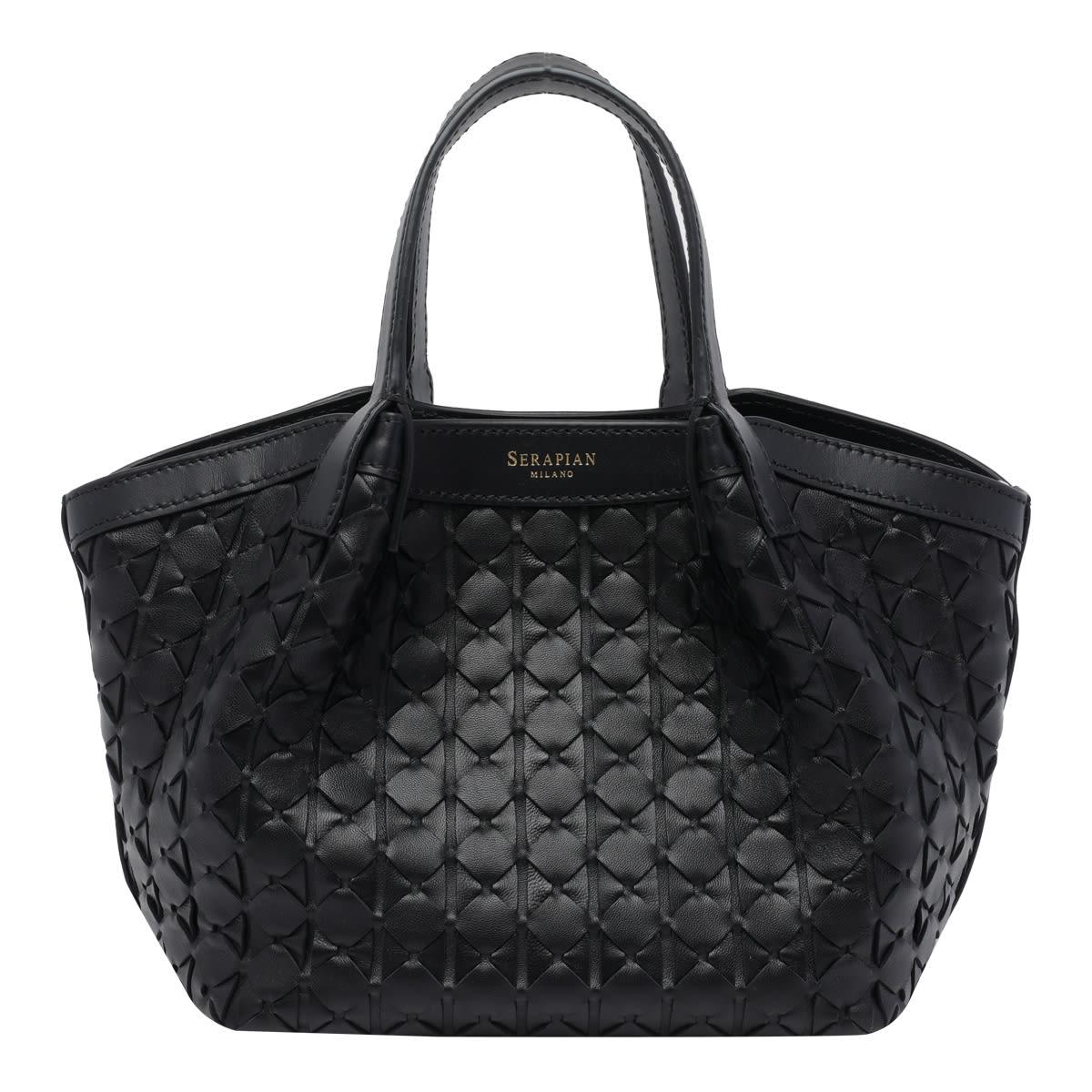 serapian mini secret mosaico handbag