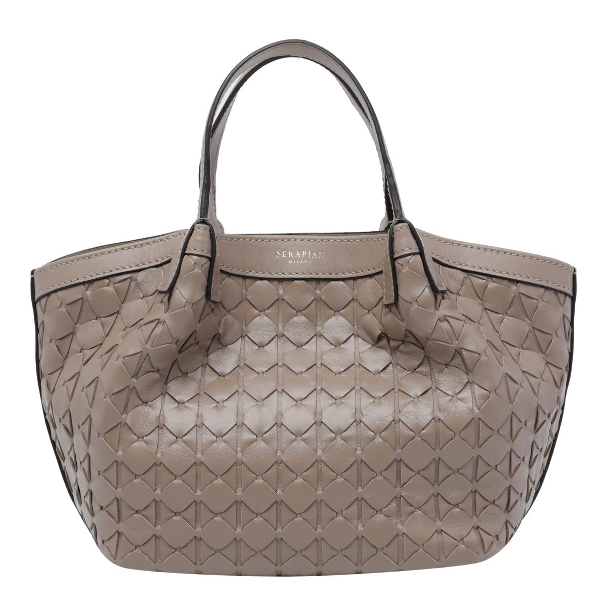 serapian mini secret mosaico handbag