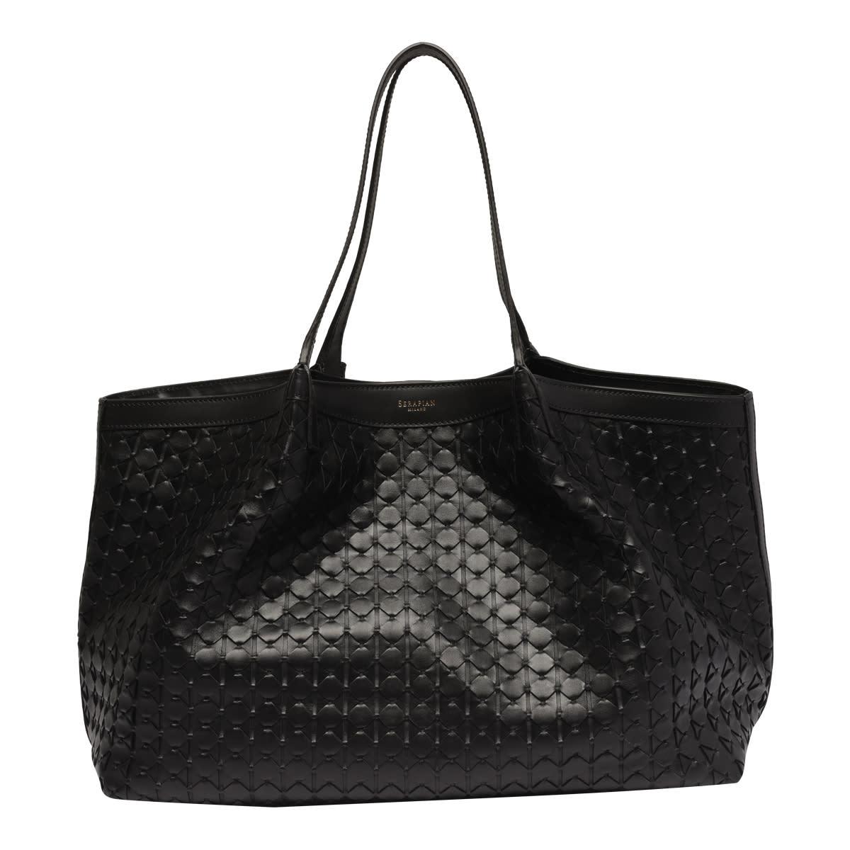 serapian secret mosaico shoulder bag