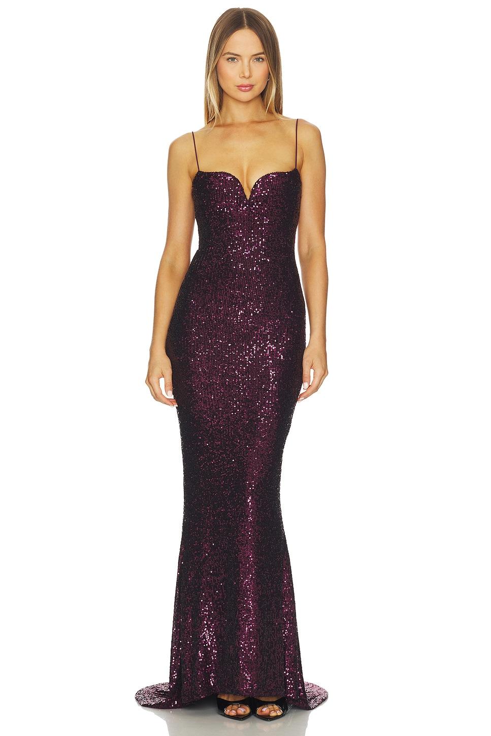 serena sequin gown