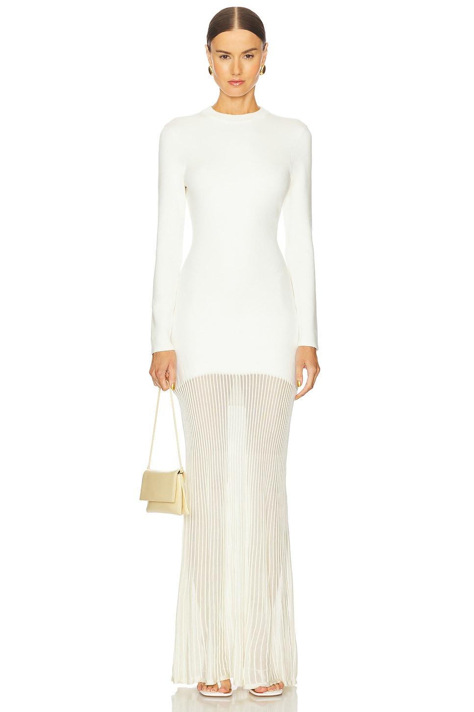 serenade knit maxi dress