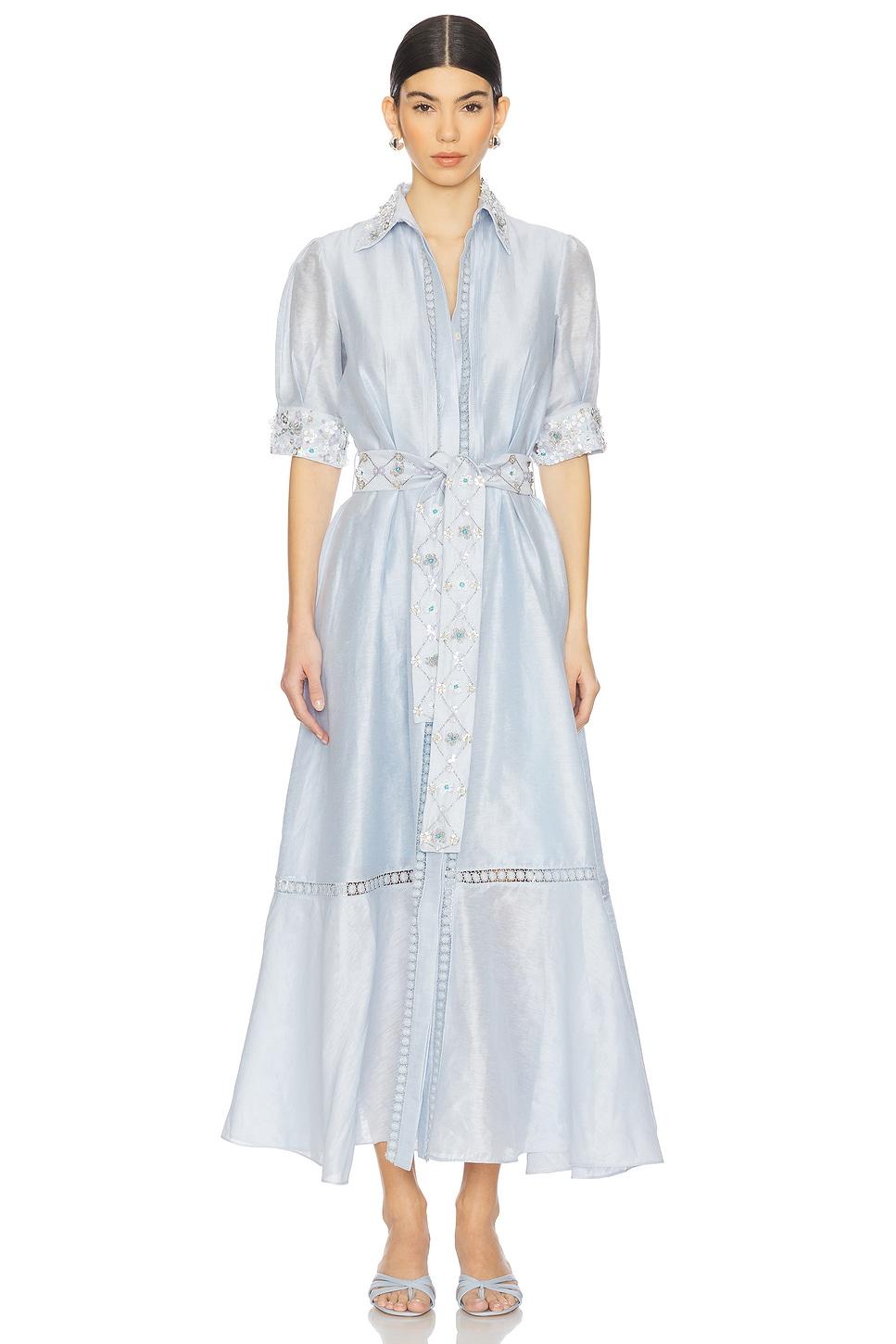 serene petale shirt dress