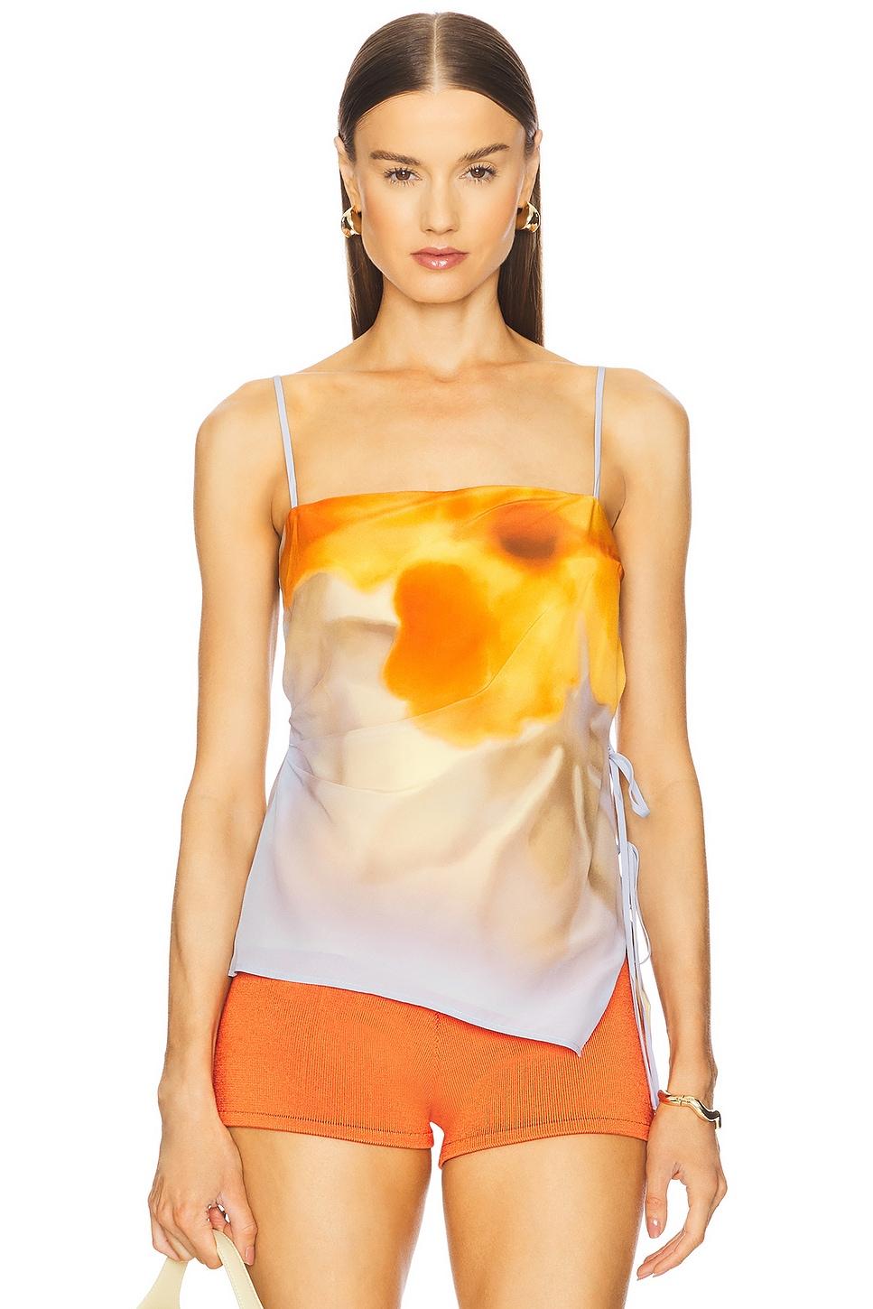 serene tie cami top