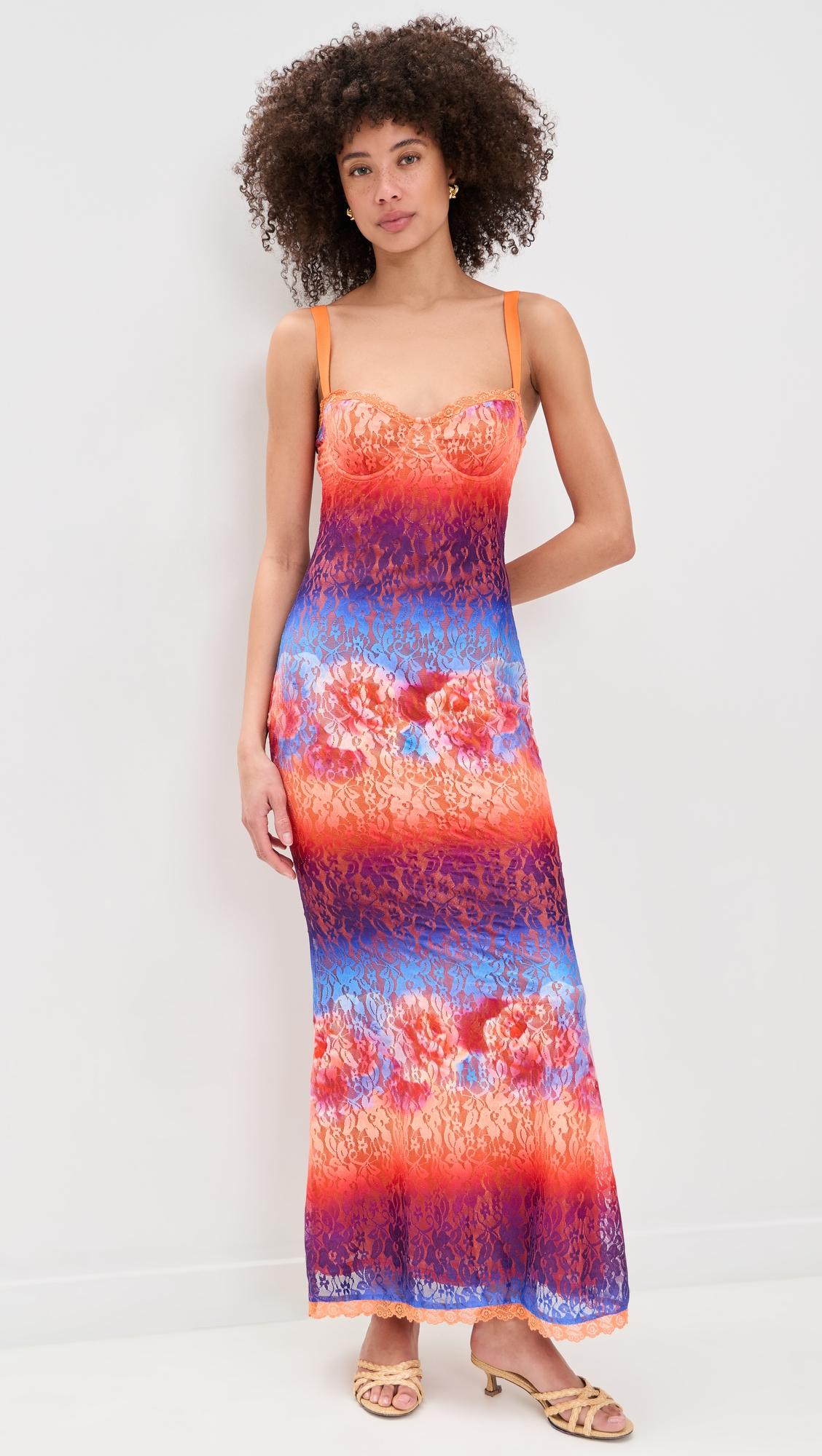 serina lace maxi dress