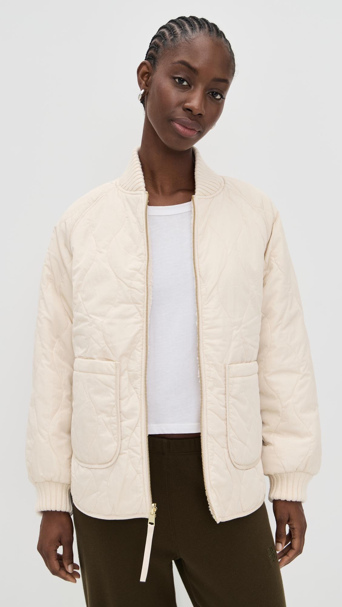 serina reversible quilt jacket