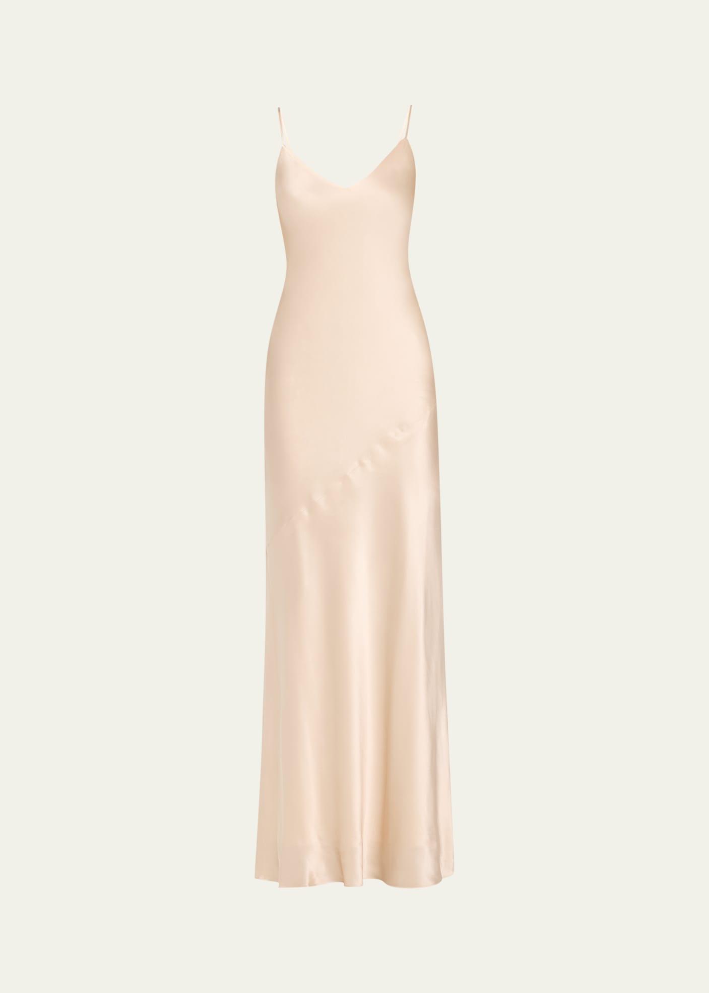 serita silk maxi dress