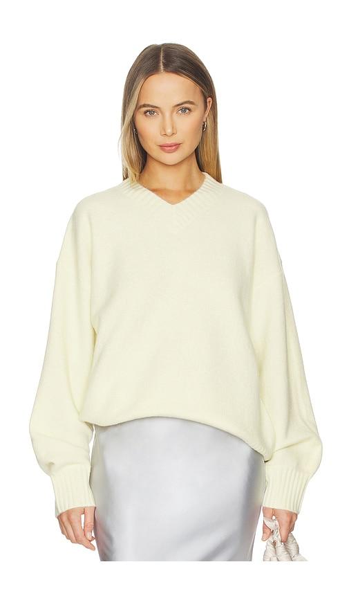 seroya alejandra sweater in lemon.