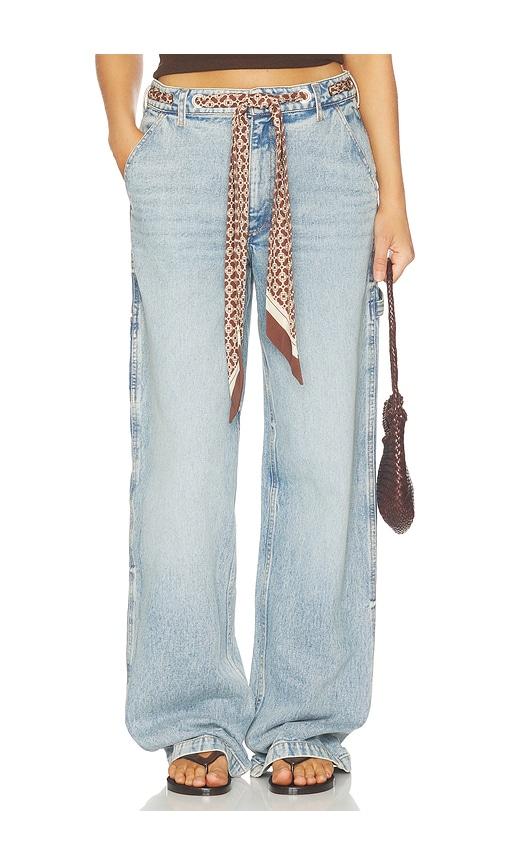 seroya bond pant in blue.