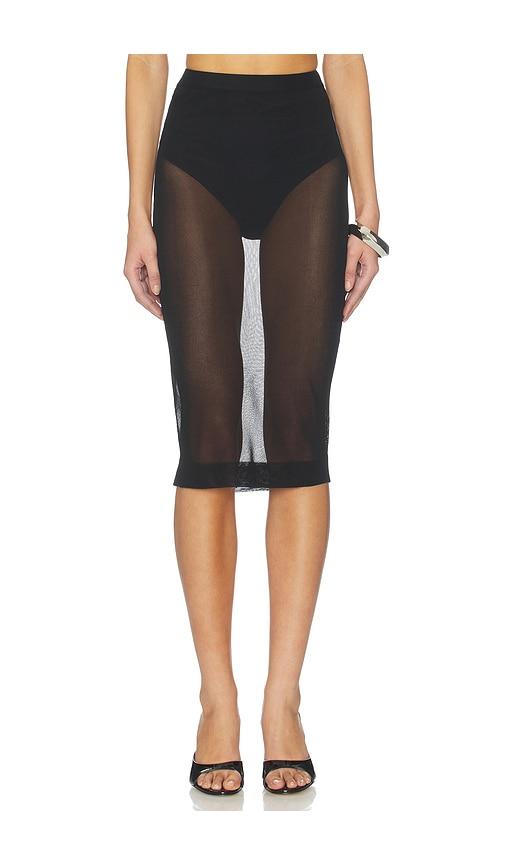 seroya lucille skirt in black.