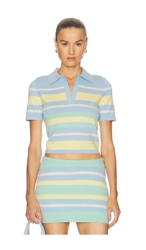 seroya panie top in mint.