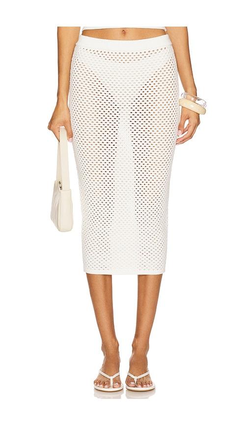 seroya soren skirt in white.