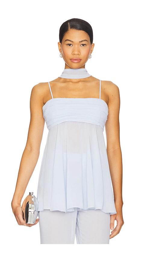 seroya tamara top in blue.