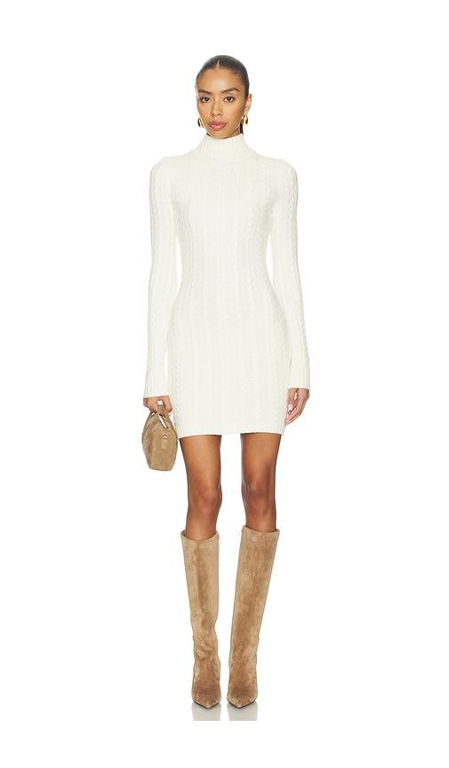 seroya tonya dress in ivory.