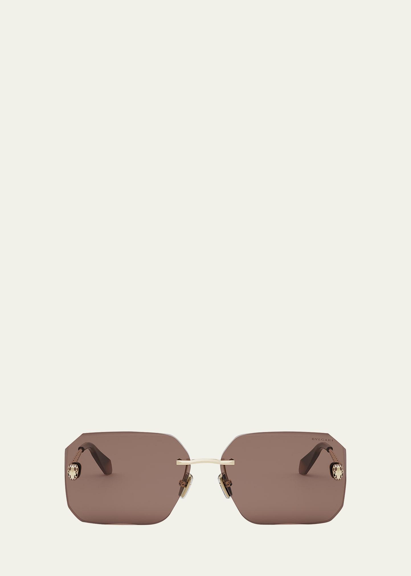 serpenti forever square sunglasses