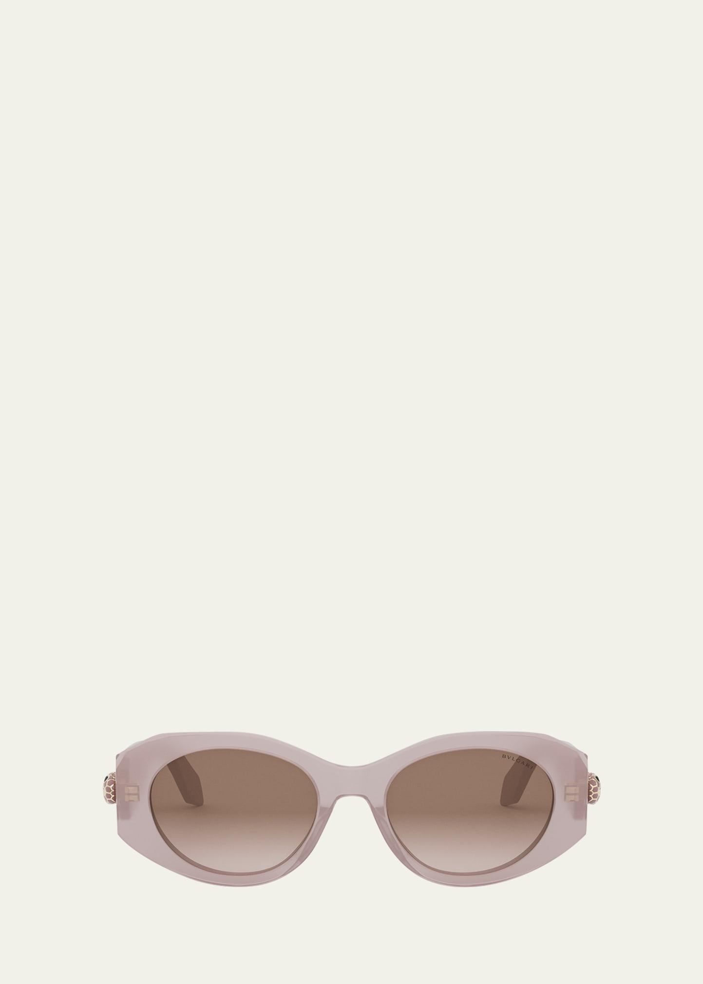 serpenti oval sunglasses