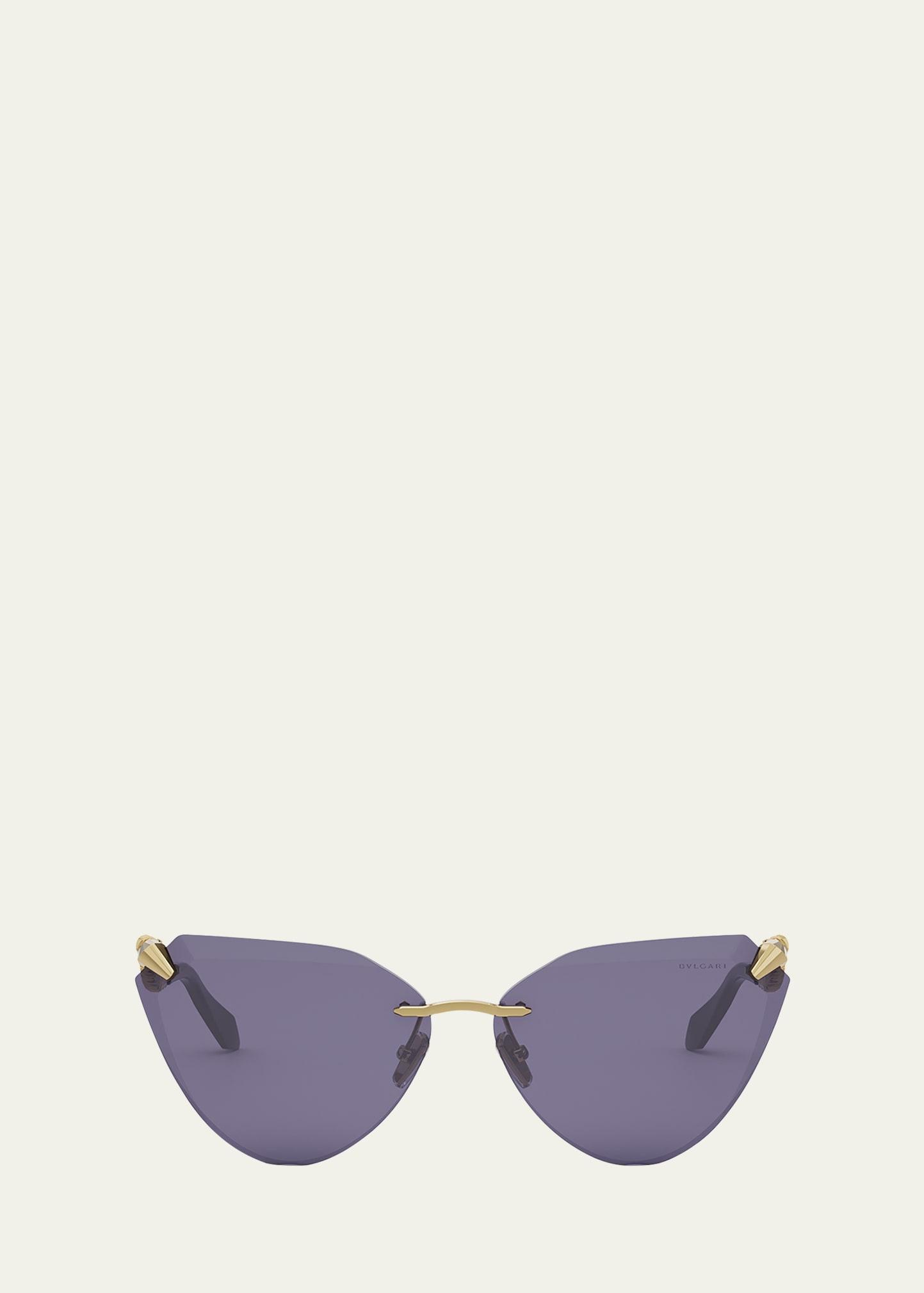 serpenti viper cat-eye sunglasses