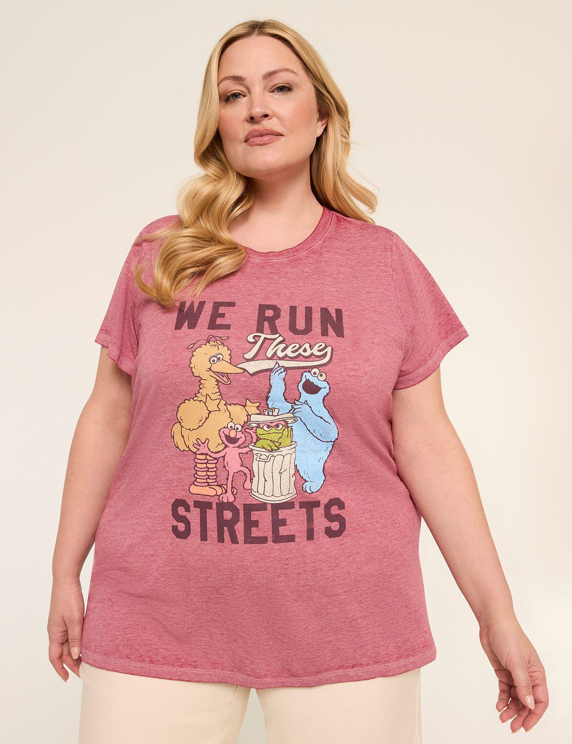 sesame street graphic tee