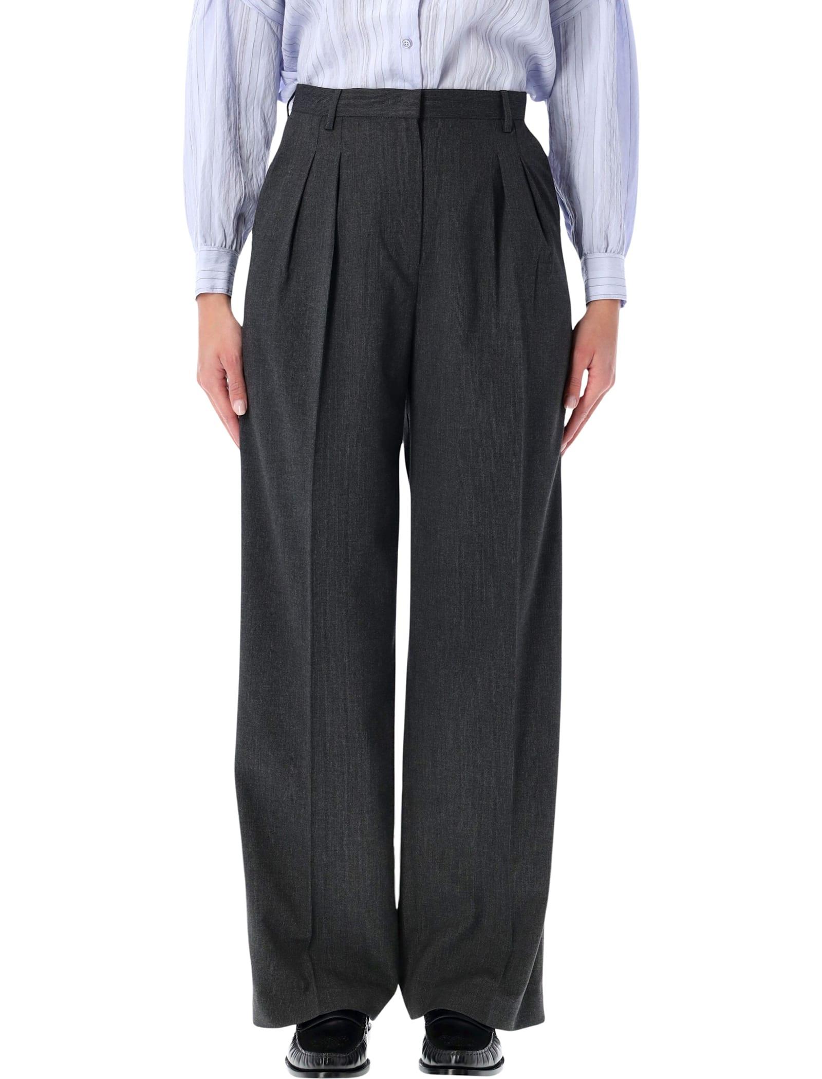 sessùn emilio oxford viscose trousers