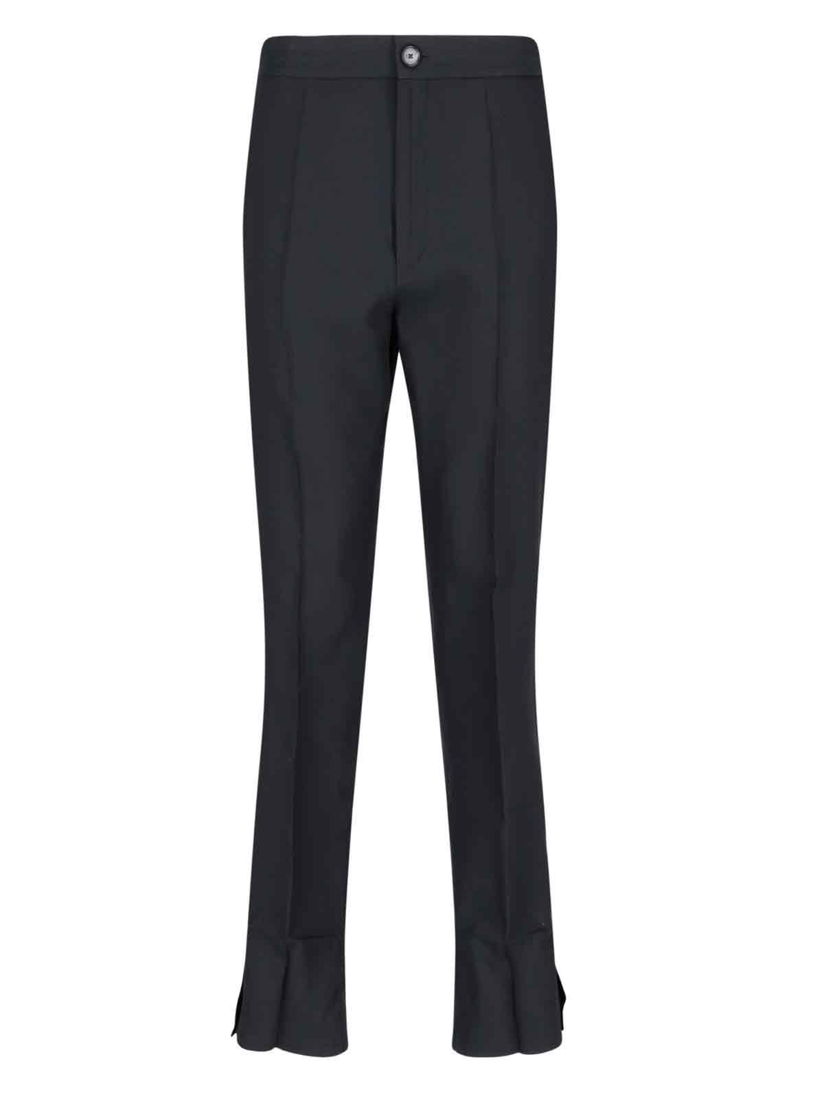 setchu trousers black virgin wool - women