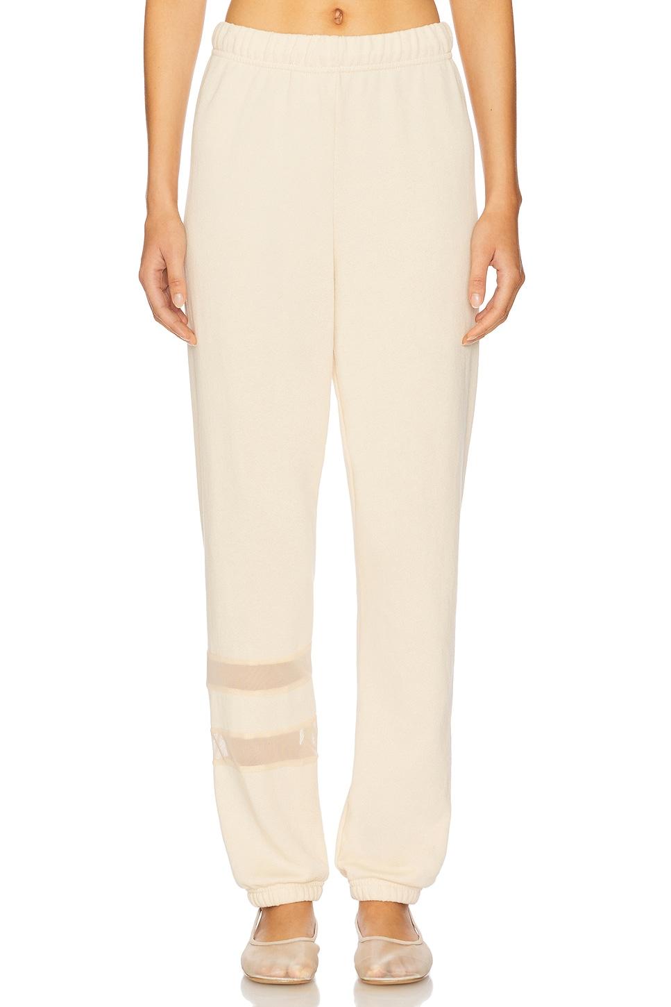 setton mesh contrast pant