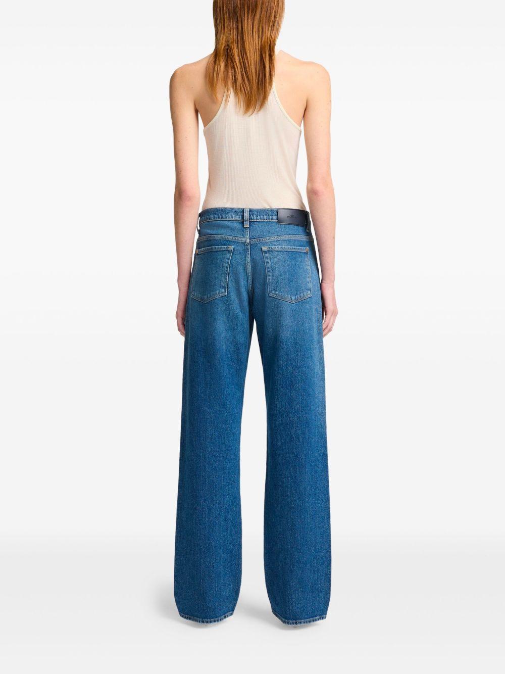 seven jeans blue cotton - women