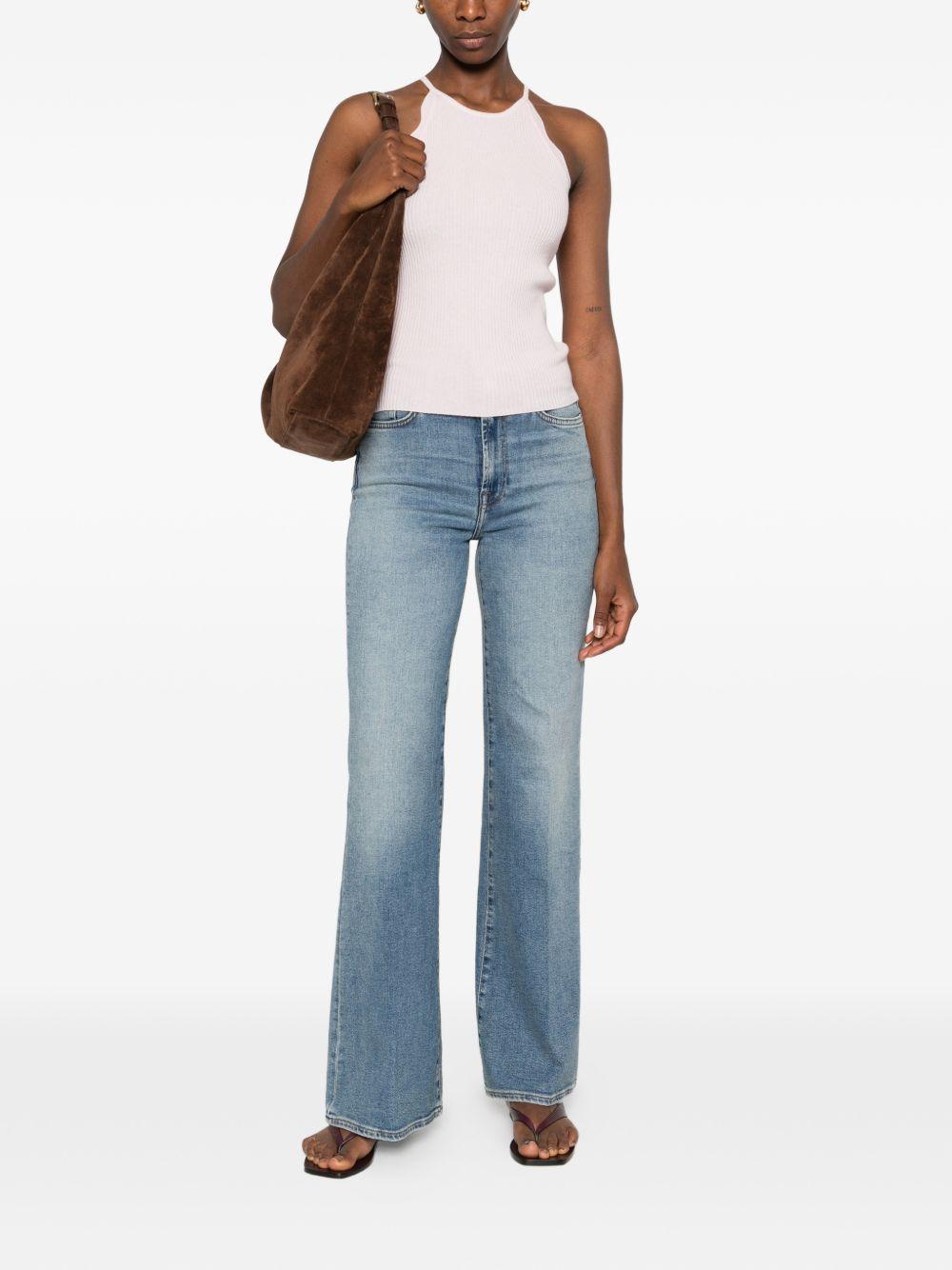 seven jeans blue cotton - women