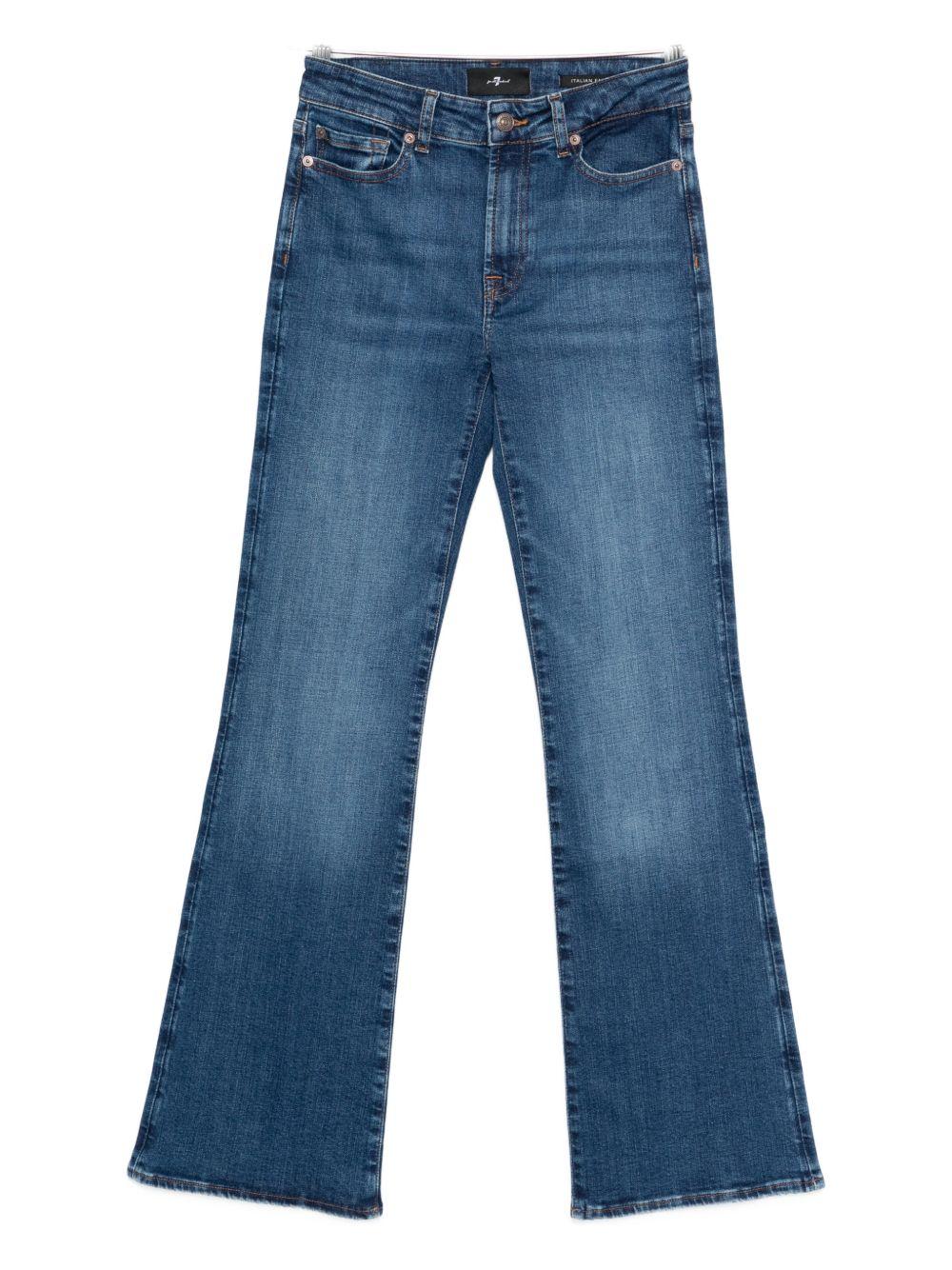seven jeans blue cotton - women