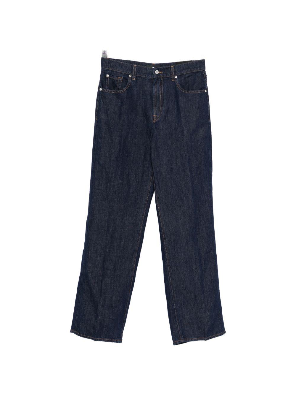 seven jeans blue cotton - women