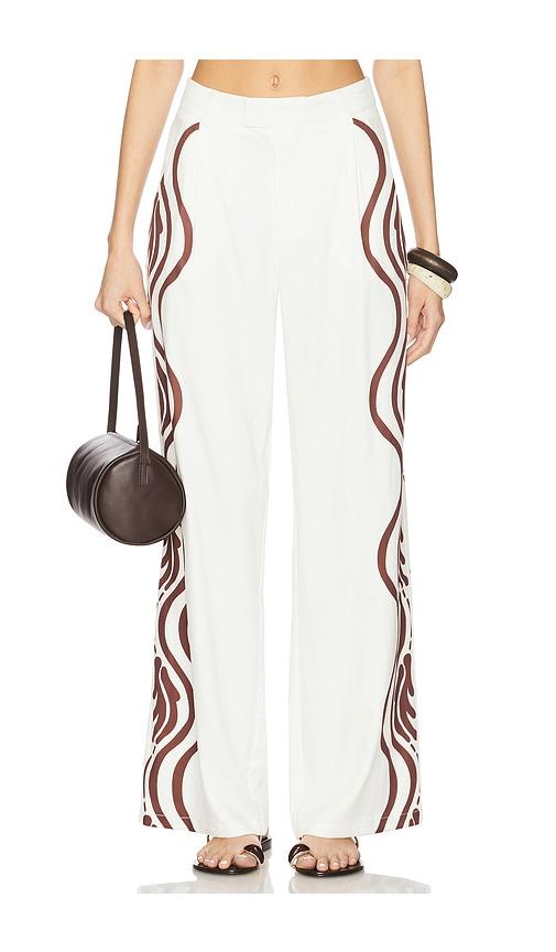 seven wonders atheni pant in cream.