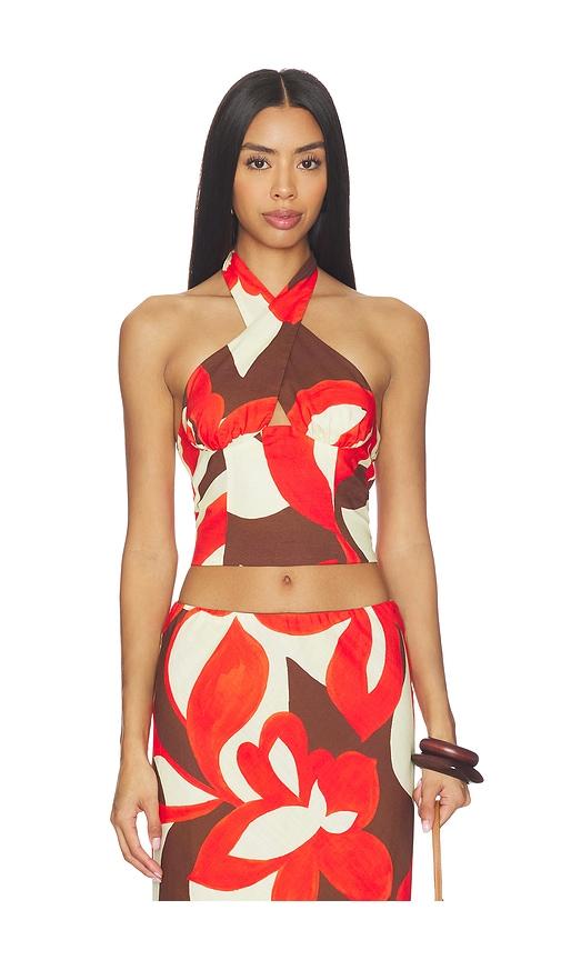 seven wonders billie top in red.