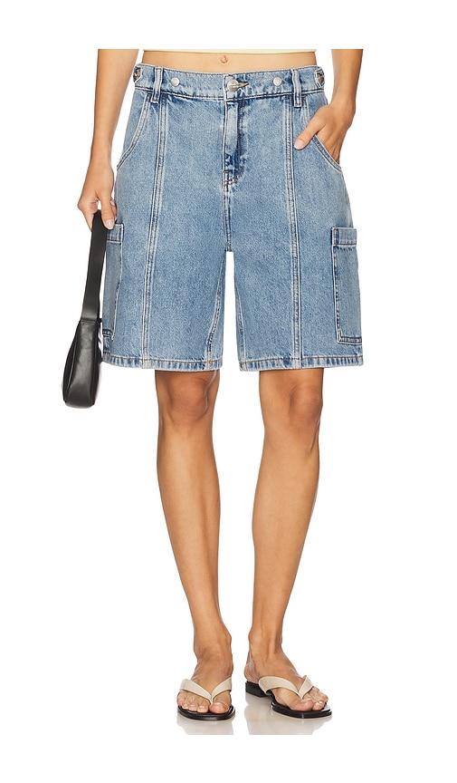 seventy + mochi ali board short in blue.