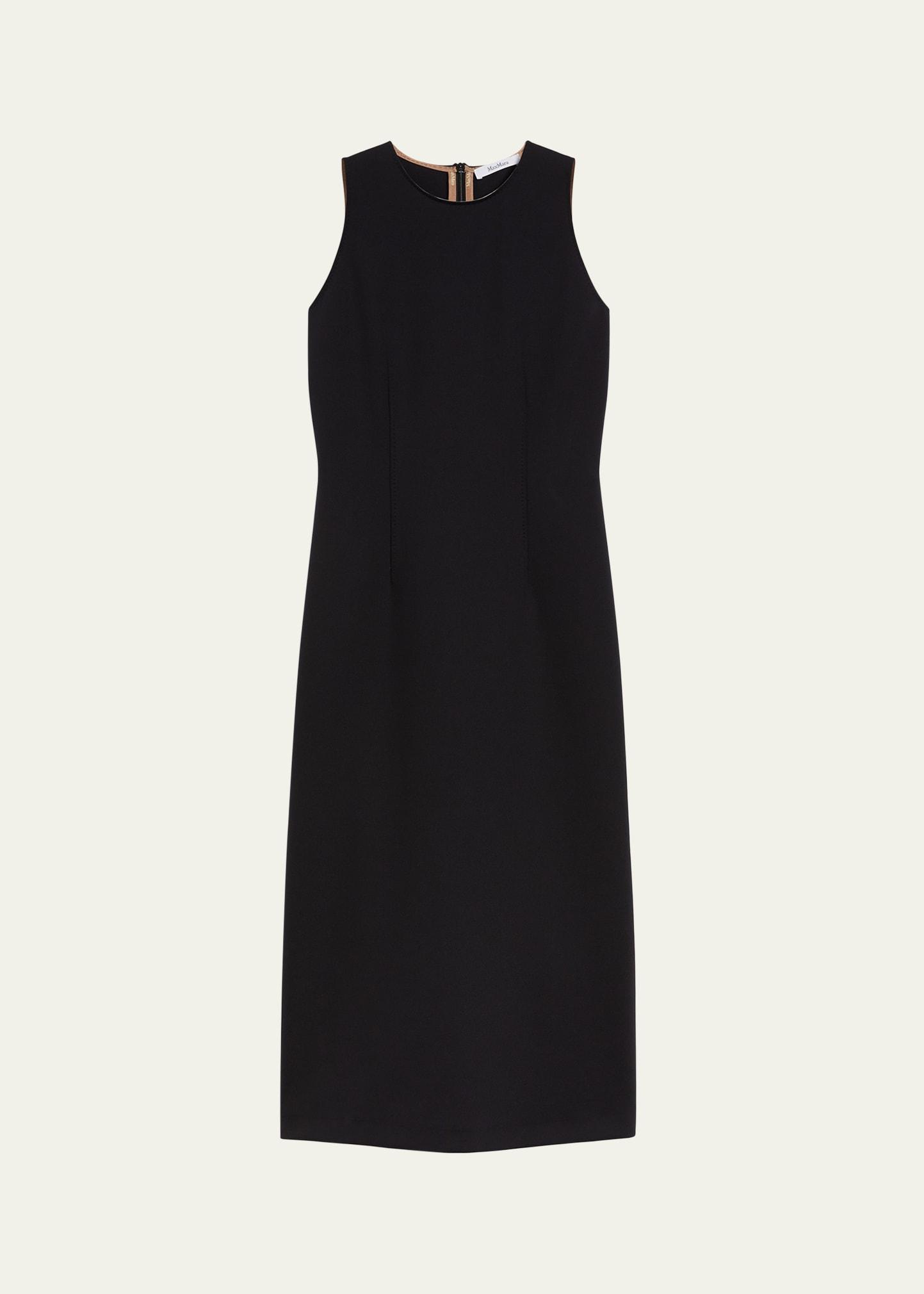 sevres technical jersey midi dress