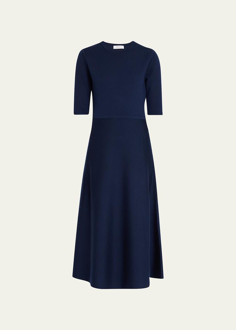 seymore cashmere blend midi dress
